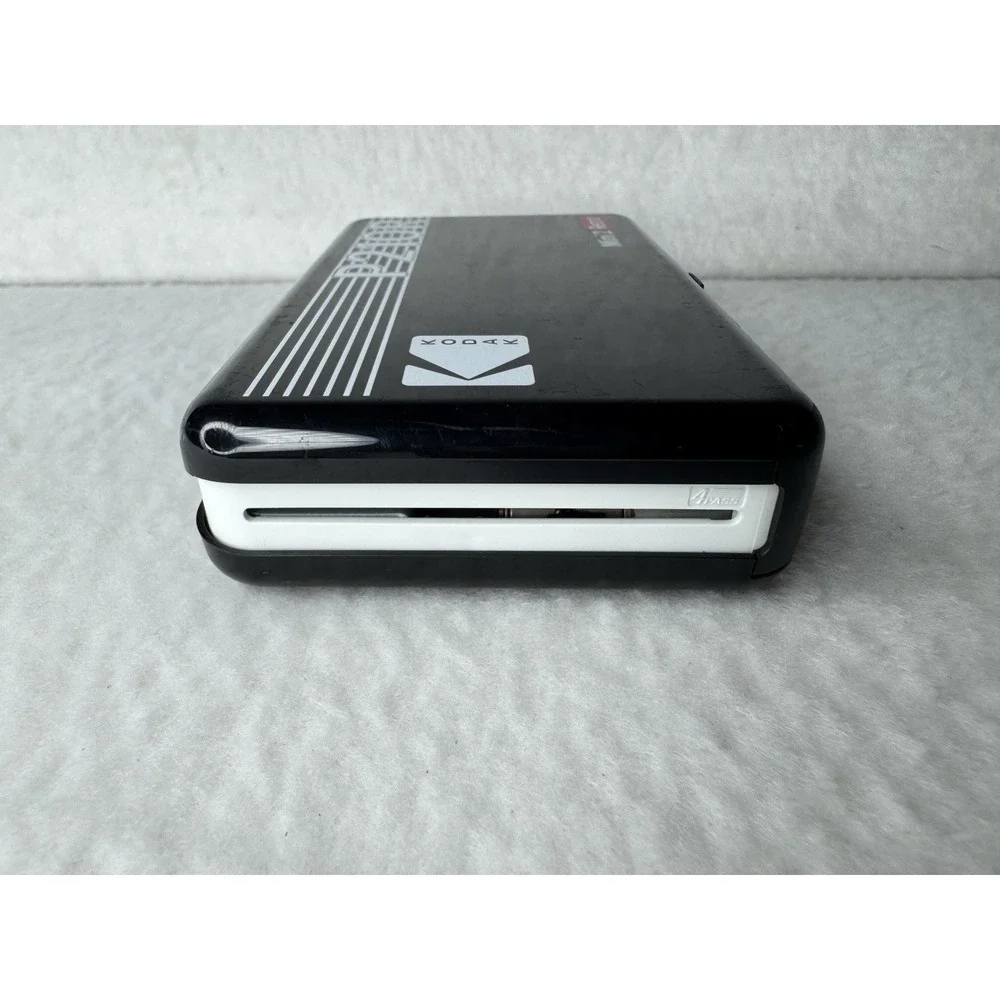 Kodak Mini 2 Retro P210R 2.1x3.4 Portable Photo Printer Black‎ Tested Works